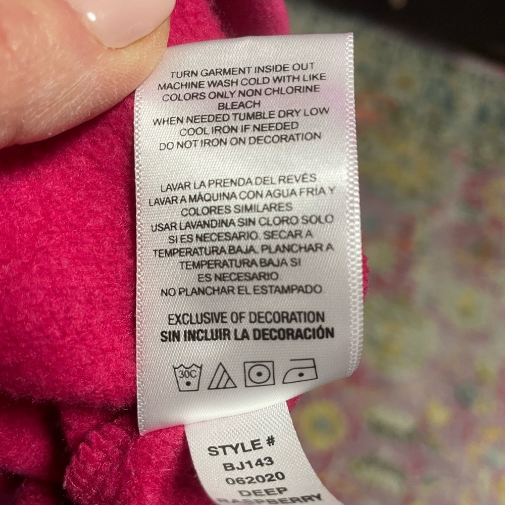 Champion Women’s Vibrant Pink Crewneck Sweatshirt - Picture 9 of 12